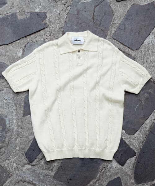 XTK016 대퍼딜 꽈배기 니트 (CREAM)