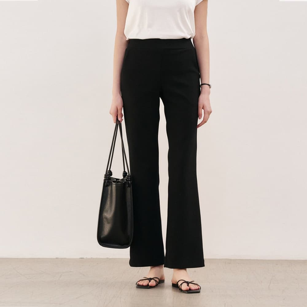 출근룩 부츠컷 밴딩 슬랙스_숏,롱기장 S,M,L,XL(봄가을,여름,겨울버전)