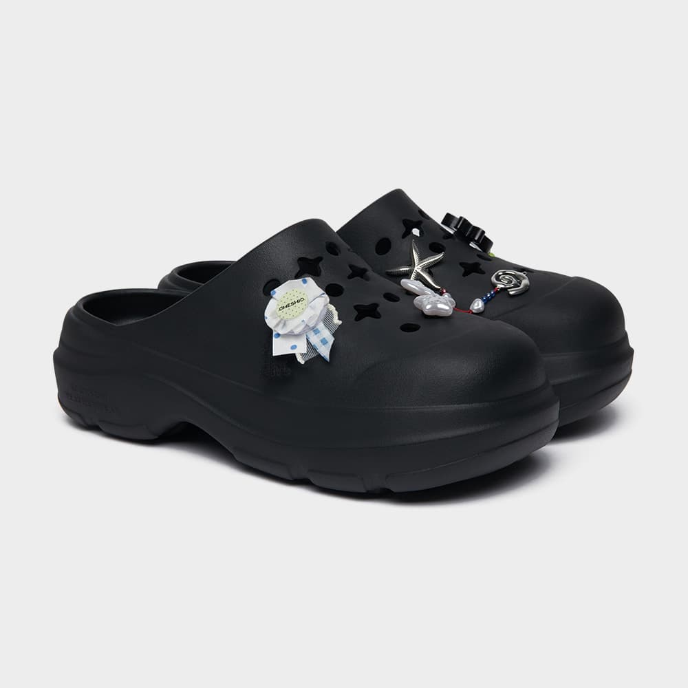 [X OHESHIO] HAYDEN CLOG - BLACK
