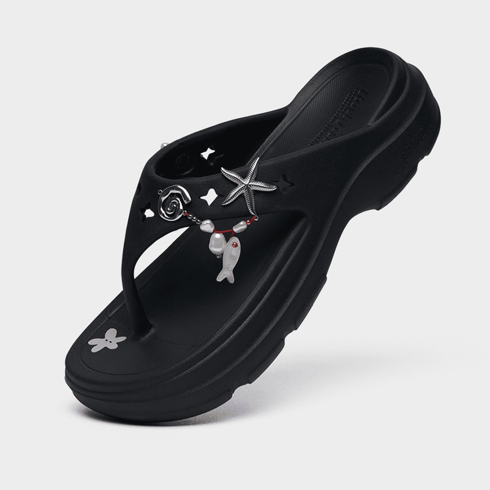 [X OHESHIO] HAYDEN FLIPFLOP - BLACK