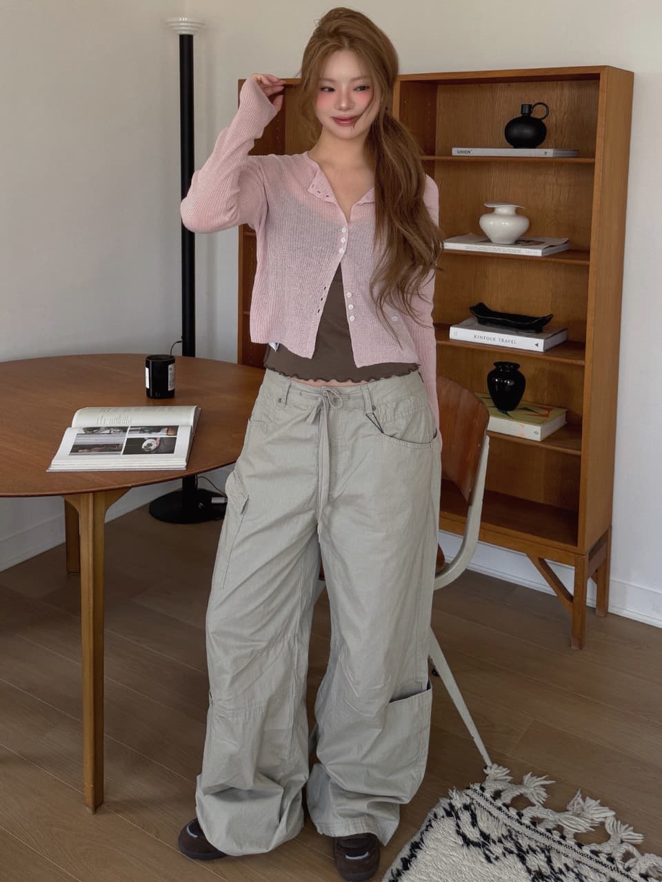 [XS 추가]유틸리티 와이드 팬츠_3COLORS