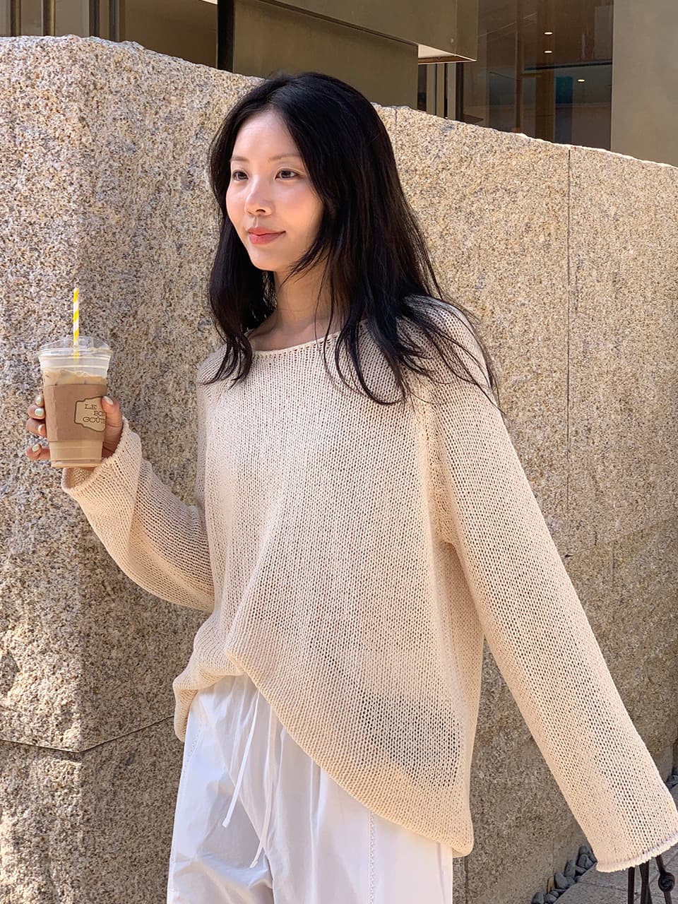 [단독][NEW컬러 추가]NEFF LINEN KNIT (5colors) [루피타PICK]
